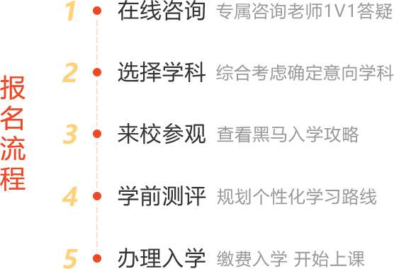 黑馬報名流程